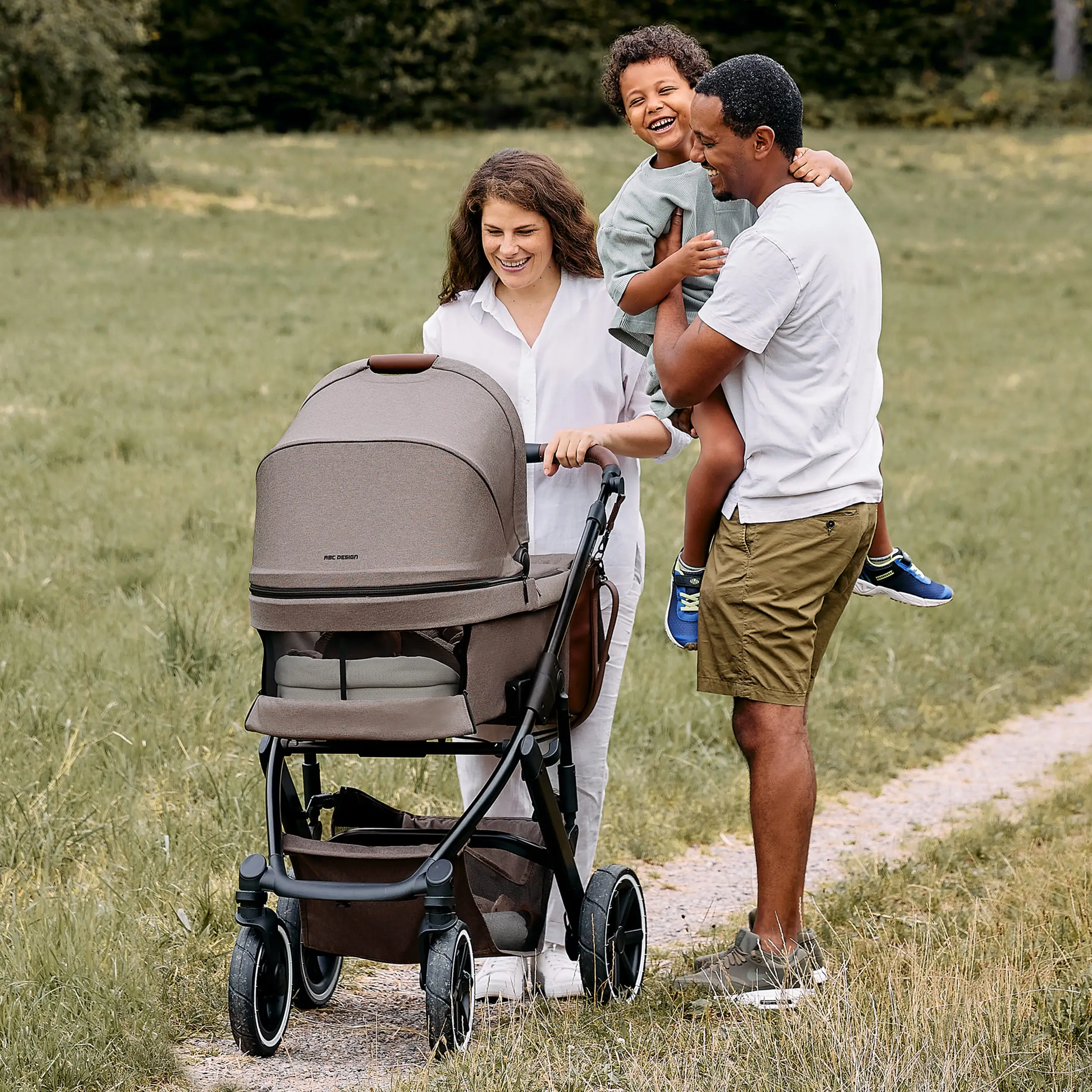 Ensemble poussette 4en1 Salsa 5 Air avec Base Isofix - Nature