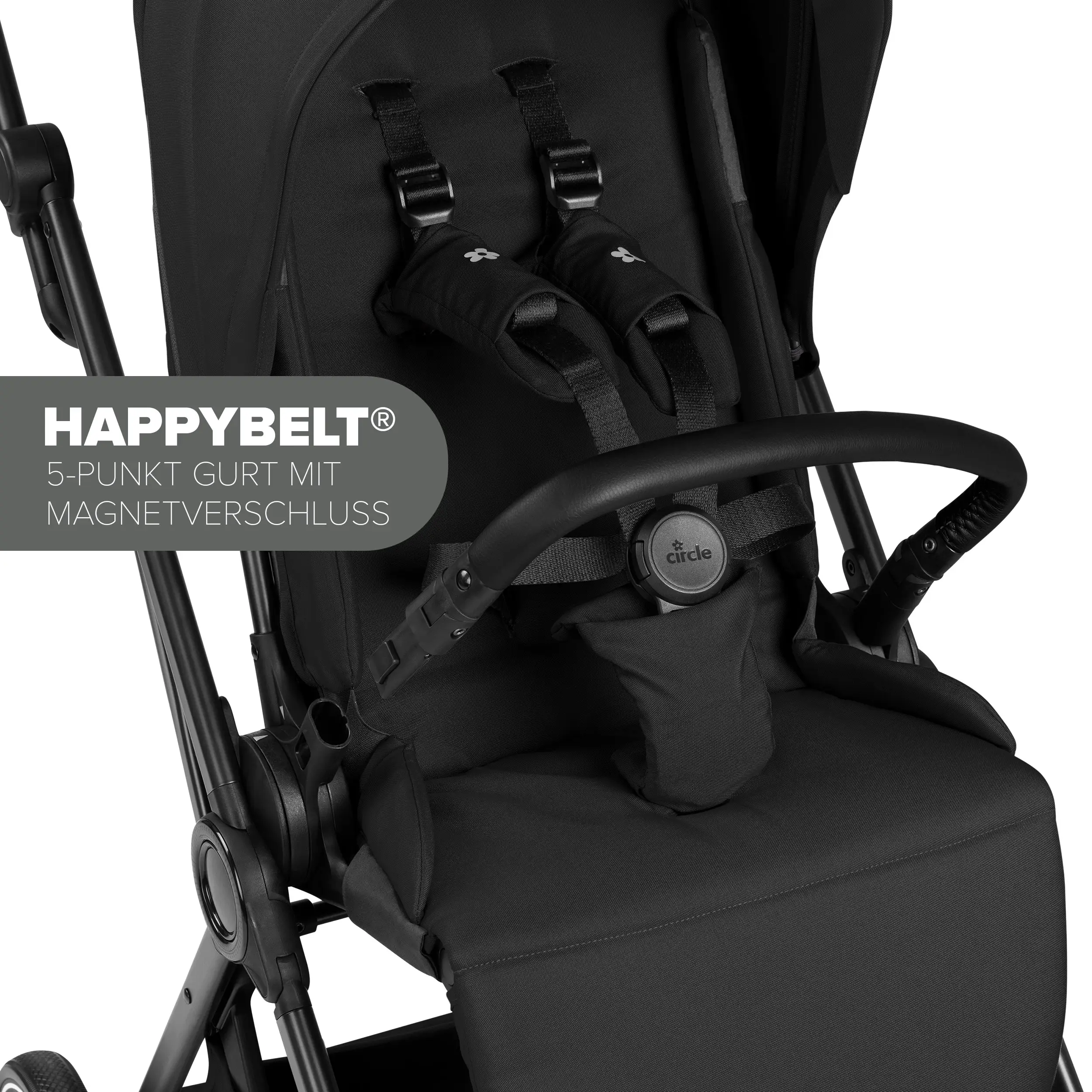 Poussette S Two - Black