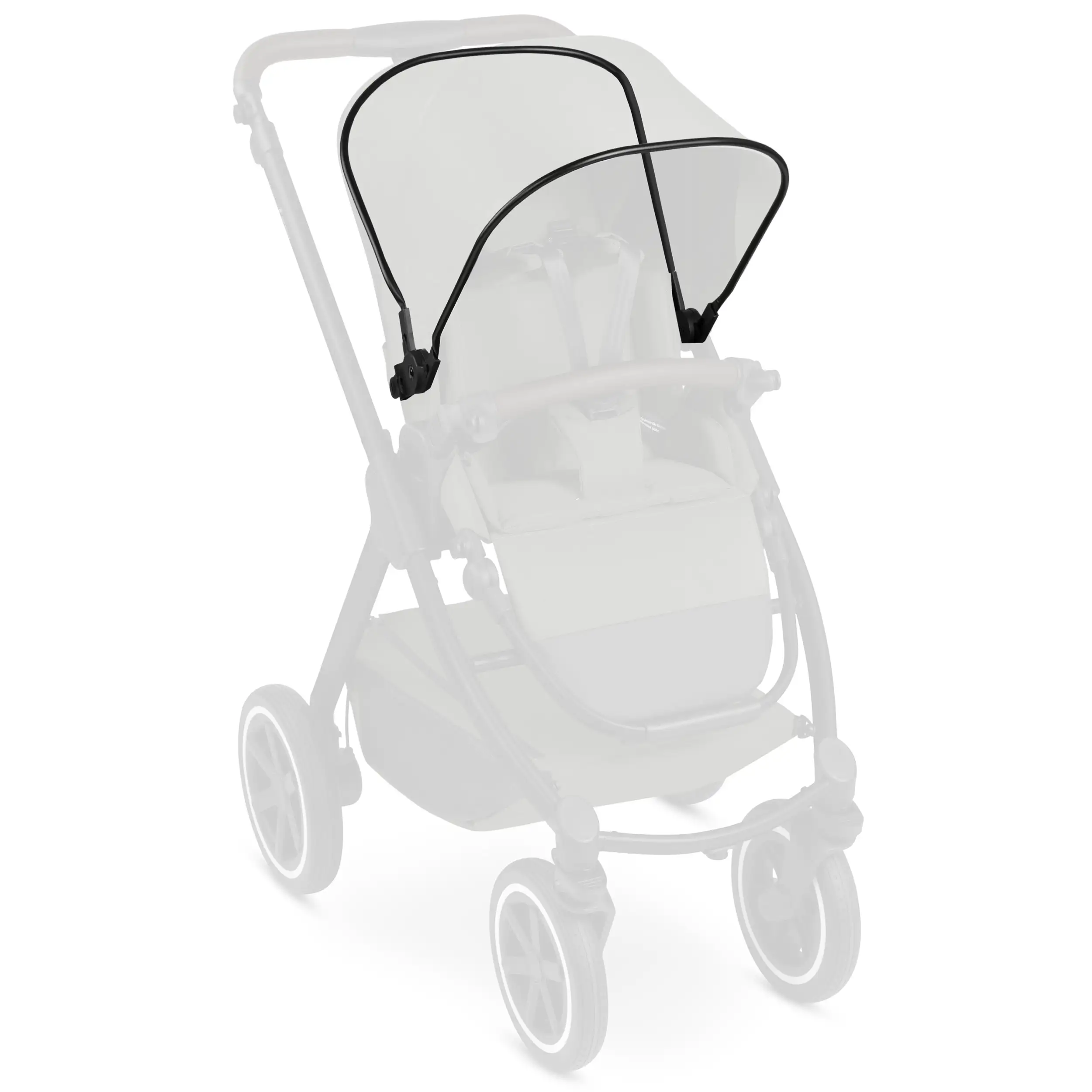 Tringles de capote + articulations pour Samba / Samba 2 - Black