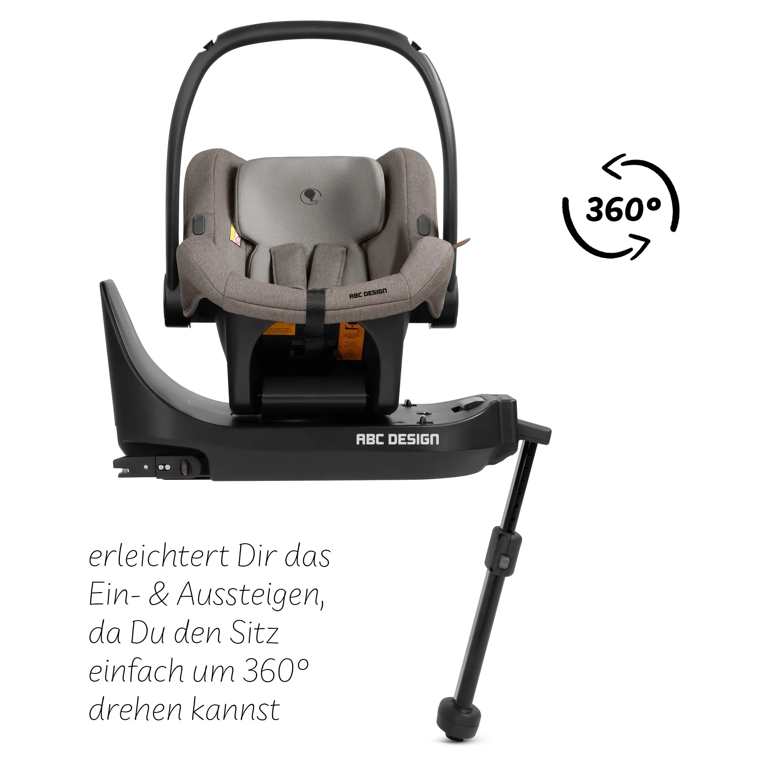 Base Isofix Root (rotation de 360 degrés)