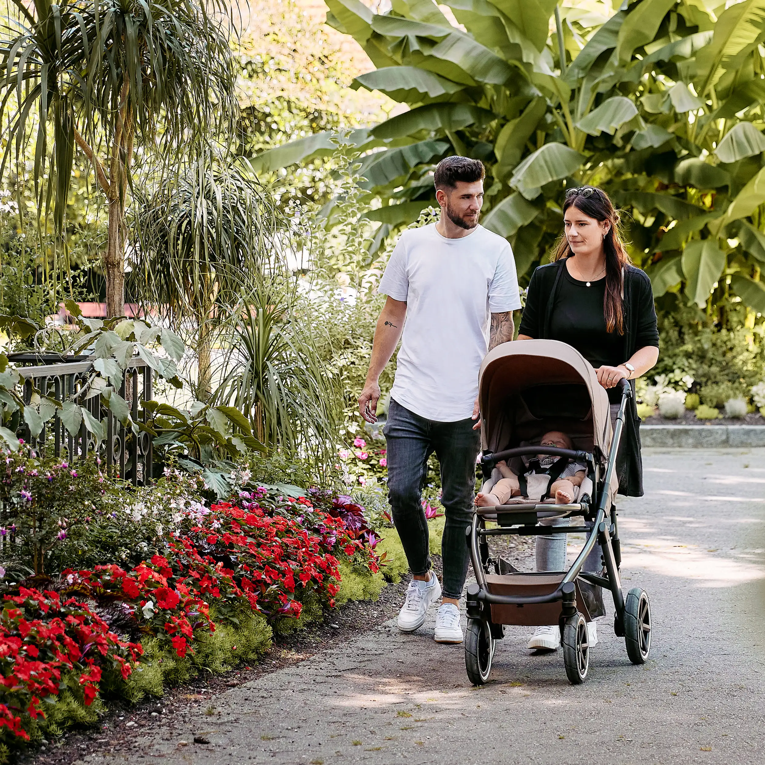 Ensemble poussette 4en1 Salsa 5 Air avec Base Isofix - Camel