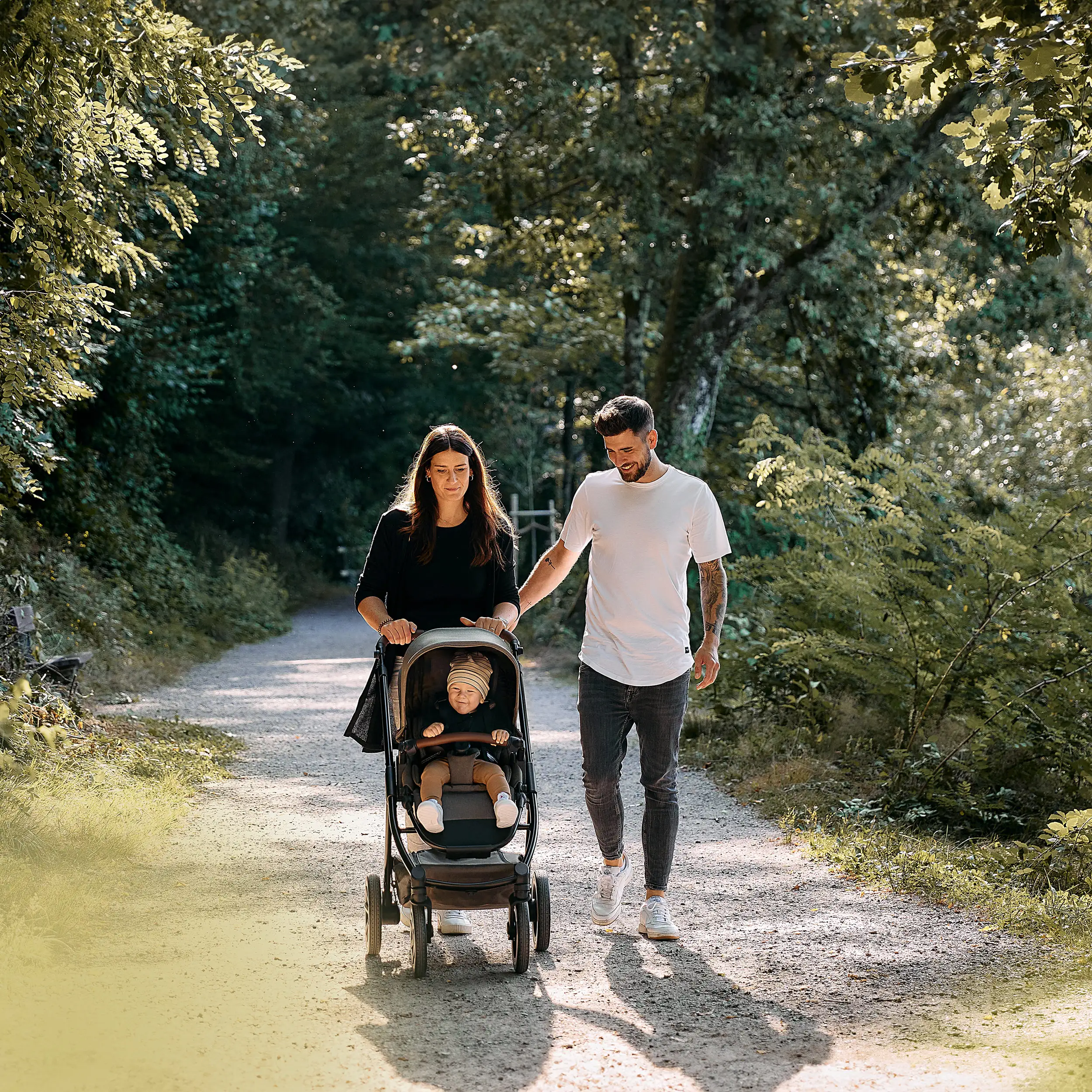 Ensemble poussette 3 en 1 Samba 2 avec siège auto pour bébé Maxi Cosi Pebble 360 Pro 2 - Nature