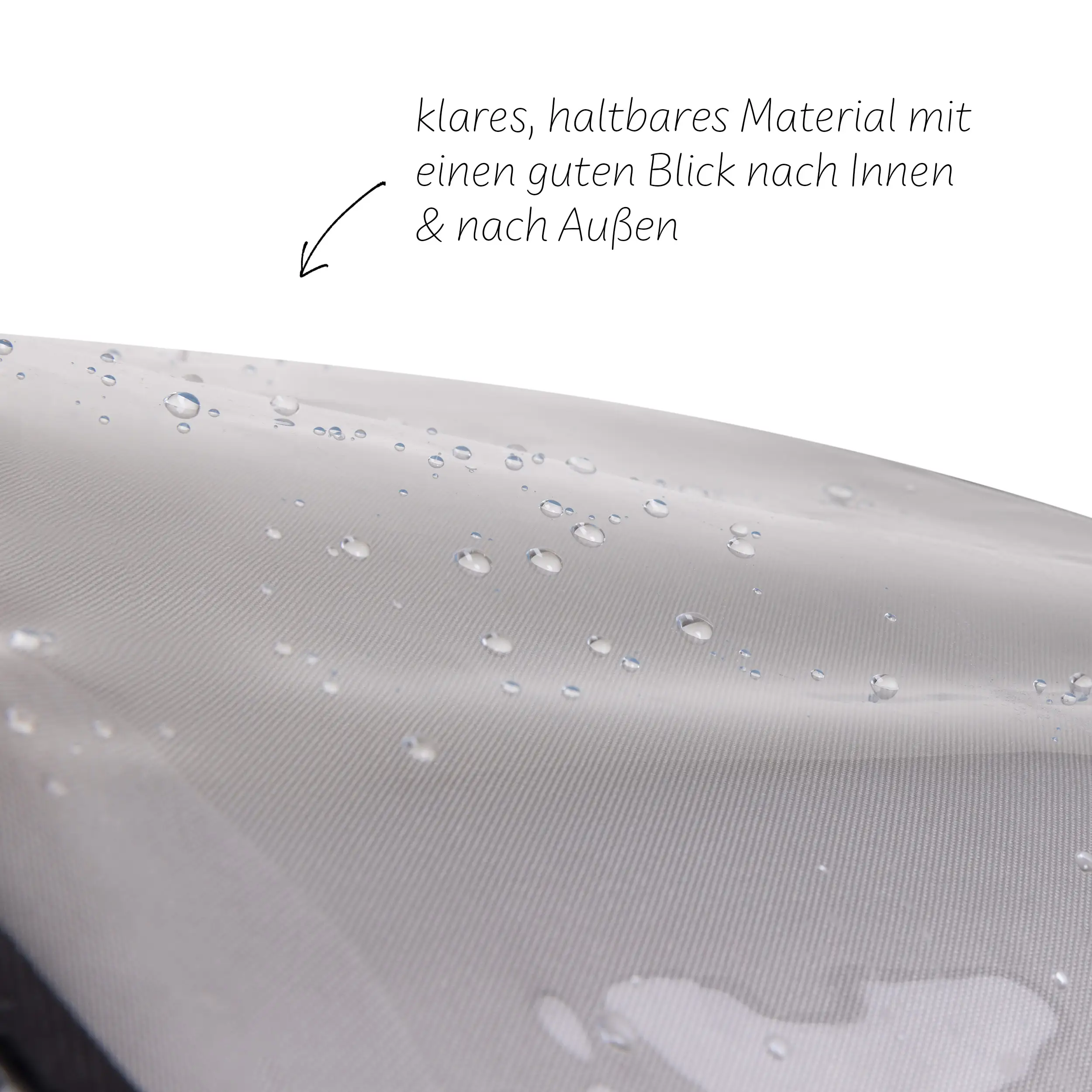 Habillage de pluie pour la nacelle