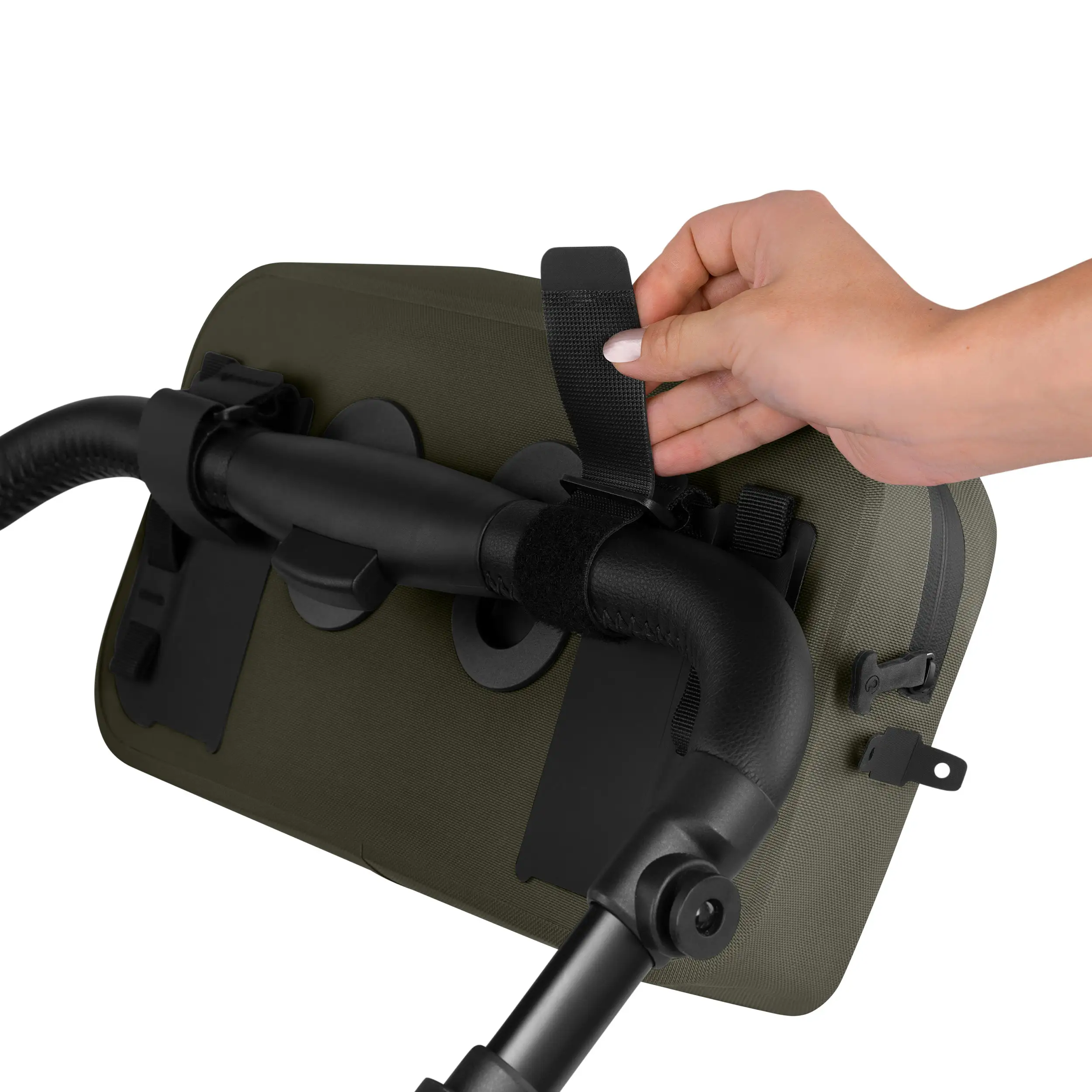 Sacoche de selle Genève 4,5L pour poussette, vélo & quotidien - Avocado