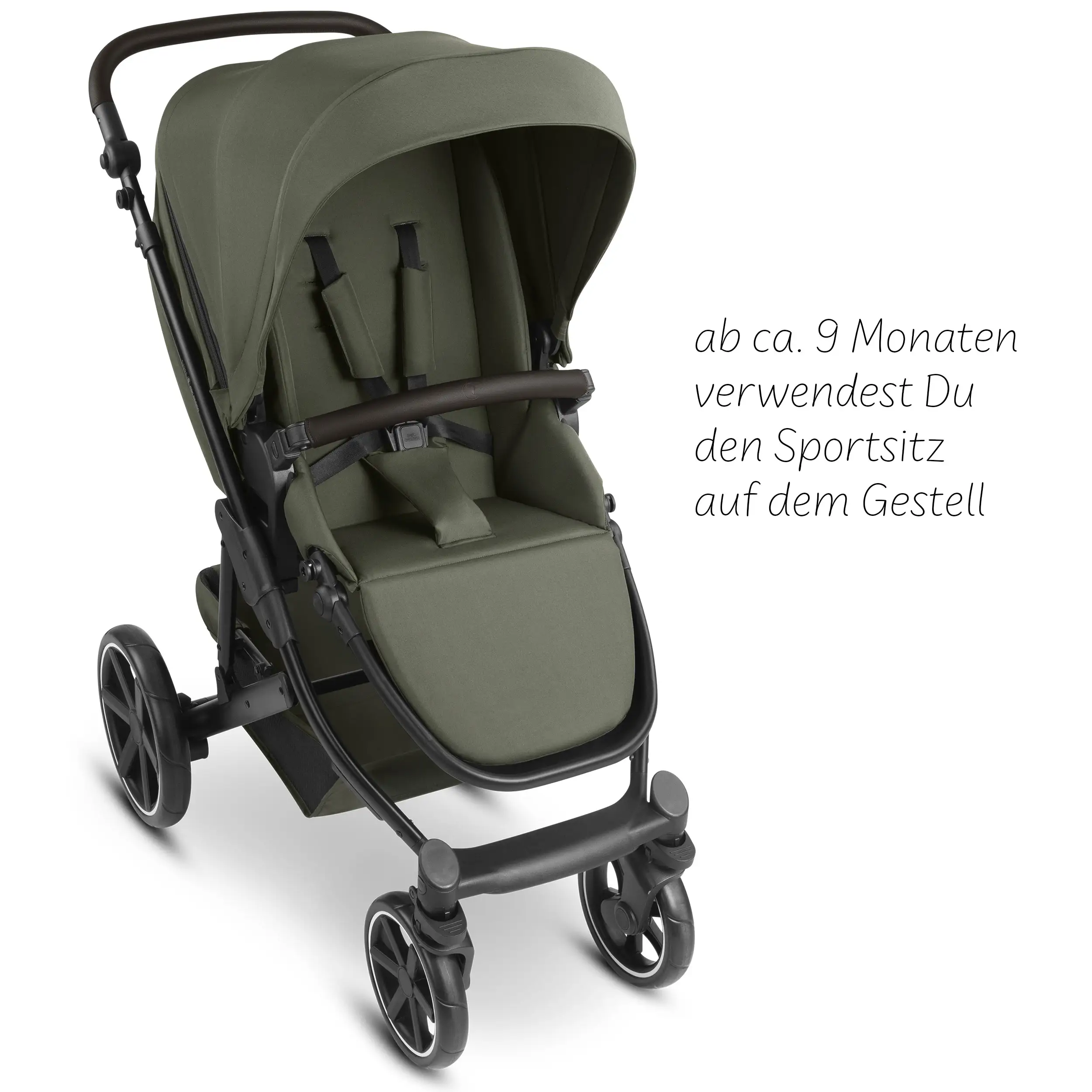 Ensemble poussette 4 en 1 Sierra avec base Isofix - Pea