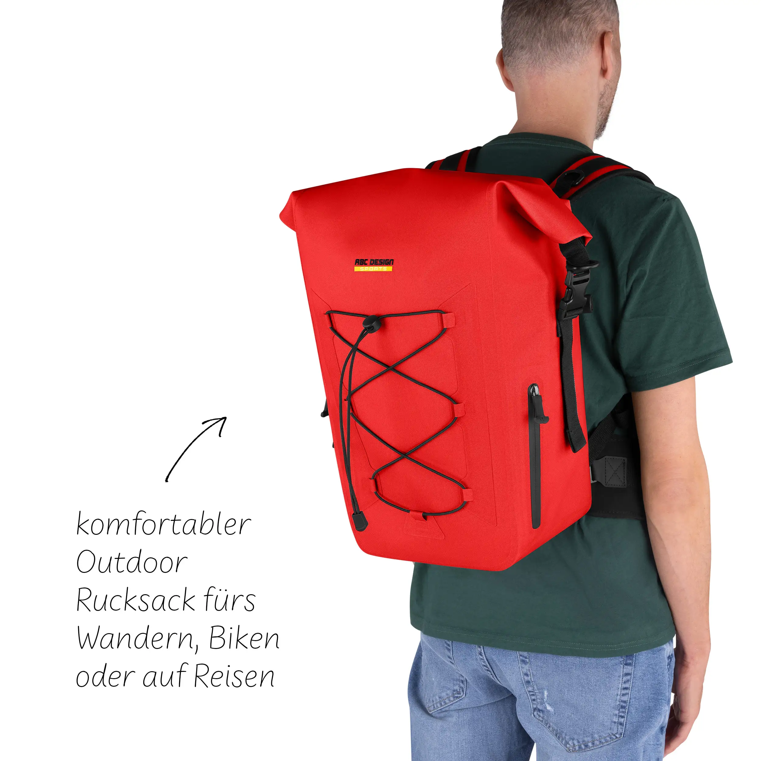 Sac à dos Premium Outdoor Lausanne 20L pour la ville et la nature - Mango